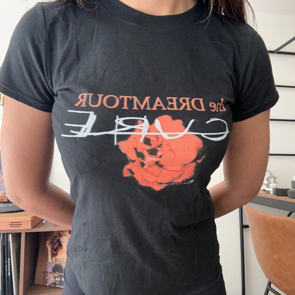 The Cure Dreamtour 2023 Graphic T Shirt Black Band Tee Music - Picture 3 of 8